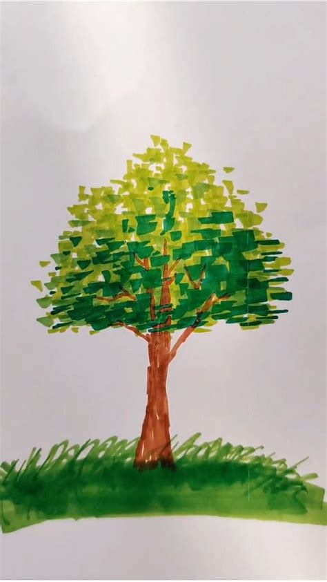Image result for How to Draw Trees