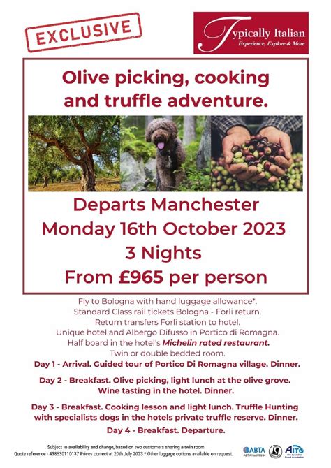 Olive & truffles in Italy! | Spa Travel