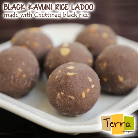 Terra-Kavuni Rice Ladoo – Terra Earthfood