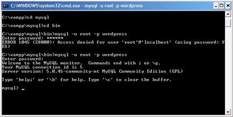 Image result for MySQL Command Line Password