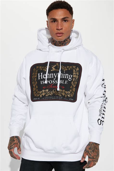 Hennything Is Possible Hoodie - White | Fashion Nova