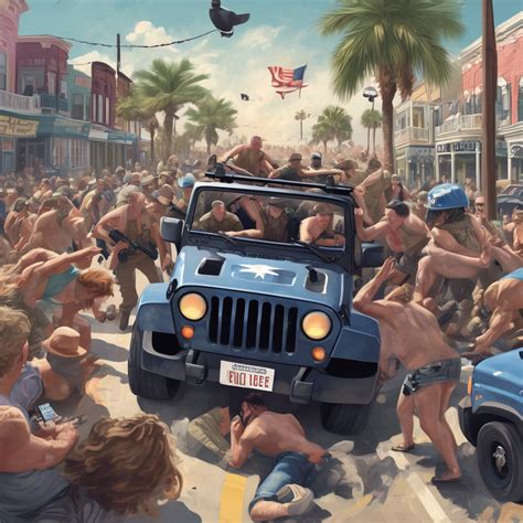 Jeep Weekend Mayhem: Galveston's Arrest Surge Unveiled