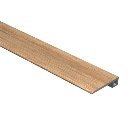 CALI Plus Aged Hickory 0.33-in T x 1.37-in W x 72.83-in L Vinyl ...
