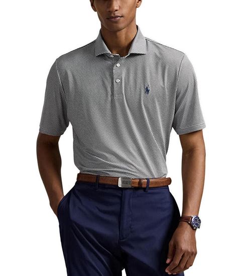 Polo Ralph Lauren RLX Golf Classic Fit Diamond Print Performance ...