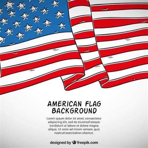 Usa flag outline Images - Free Download on Freepik