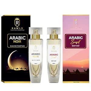 Buy RAWLS Arabic Sunset & Noir Perfume Mist Set | Elegant & Sensual ...