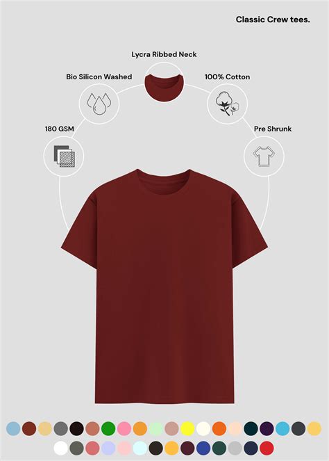 Brick Red Classic Crew T-Shirt – TeeTalkies