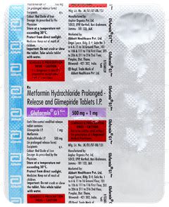 Gluformin G 1 New Tablet 15: Uses, Side Effects, Price & Substitutes