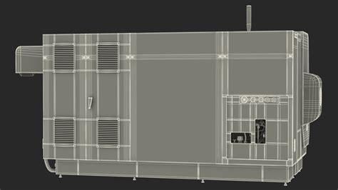 3D DMG Mori CTX Alpha 500 CNC Turning Center Rigged model | 3D Molier ...