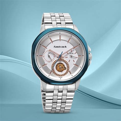 Buy Online Fastrack Exuberant Quartz Multifunction Silver Dial ...