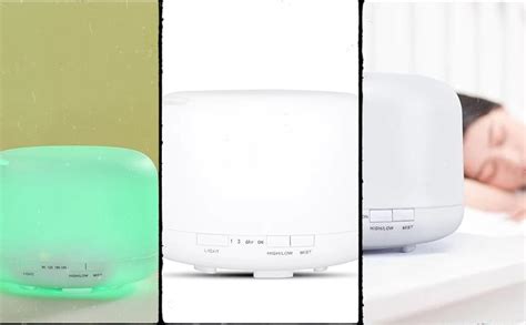 History Lifestyle 500ml Premium Aroma Diffuser for Home Fragrance Night ...