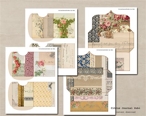 Image result for Junk Journal Using Envelopes