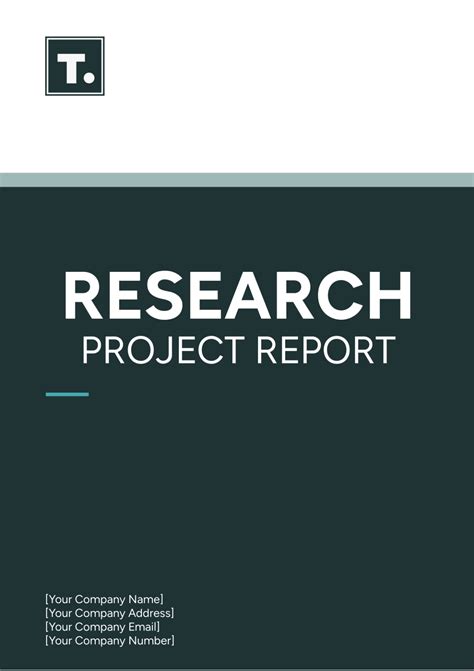 Image result for Research Project Report Example