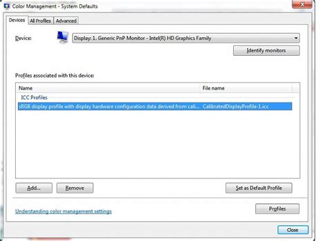 Display Color Calibration 的图像结果