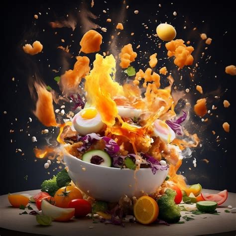 Image result for Exploding Food Particles