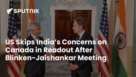 US Skips India’s Concerns on Canada in Readout After Blinken-Jaishankar ...