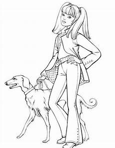 ausmalbilder topmodel a4 topmodel 04 mit hunde ausmalbilder ausmalbilder topmodel a4 topmodel 04 mit hunde ausmalbilder