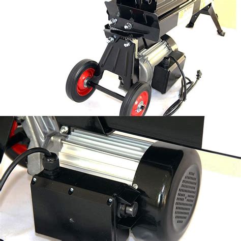 7.5-Ton Electric Log Splitter Heavy Duty Hydraulic Wood Splitter for ...