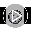 Amazon Basics Plastic 12-Inch Wall Clock | Analog Operation | Durable ...