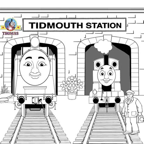 Thomas Train Coloring Sheets