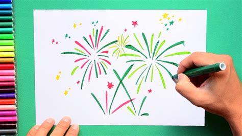 Image result for How to Draw a Firework