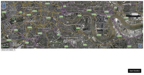 Bing Maps jQuery Tutorial 的图像结果