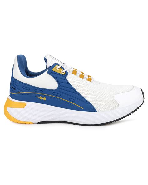 Buy Running Shoes For Men: Rocket-Pro-Of-Wht-New-Blu | Campus Shoes