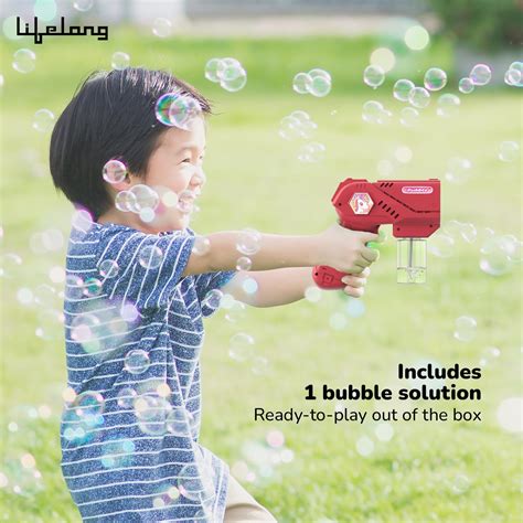 Lifelong Cuppy Automatic Bubble Gun Toy for Kids | Electric Bubble Mac ...