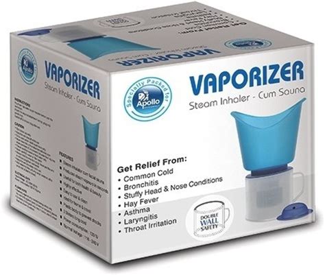 Apollo Pharmacy Steam Inhaler, Cum Sauna Vaporizer Price in India - Buy ...