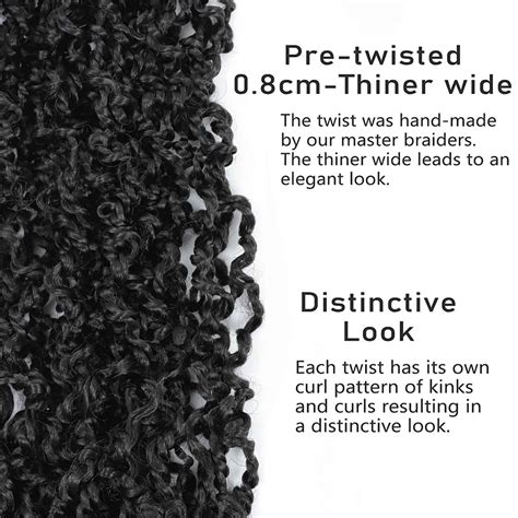 Buy Boho Majesty Twist Crochet Hair 26 - 5 Packs Black Pre Twisted ...
