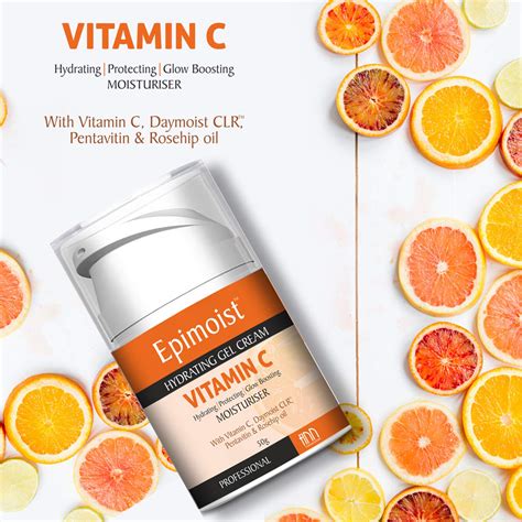 Finn Cosmeceuticals Epimoist Hydrating Gel Cream Vitamin C Glow ...