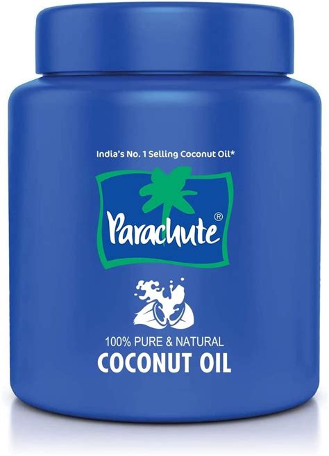 Buy Parachute 100% Pure and Natural Unrefined Coconut Oil | No s ...