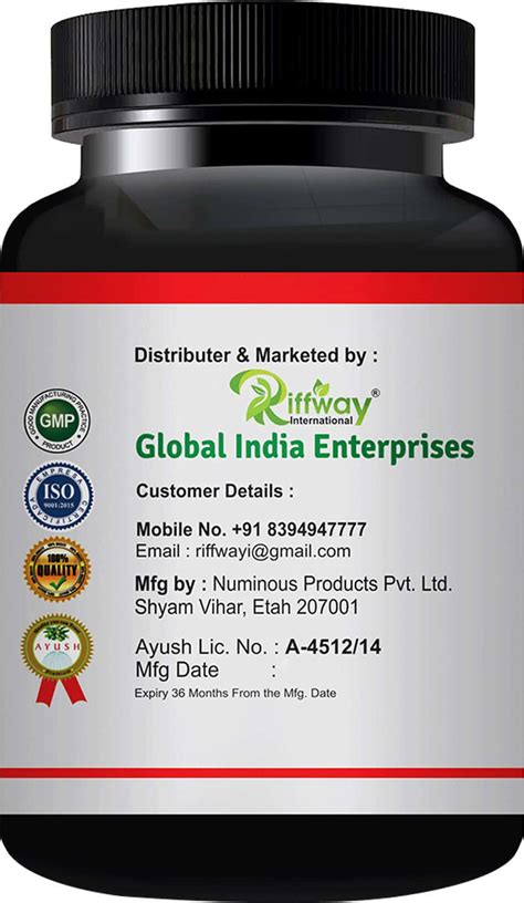 Buy RIFFWAY MALE PLUS AYURVEDIC CAPSULES FOR BOOST YOUR SEXUAL STAMINA ...