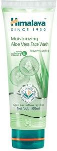 HIMALAYA Since 1930 Moisturizing Aloe Vera 100ml Pack of 3 Face Wash ...