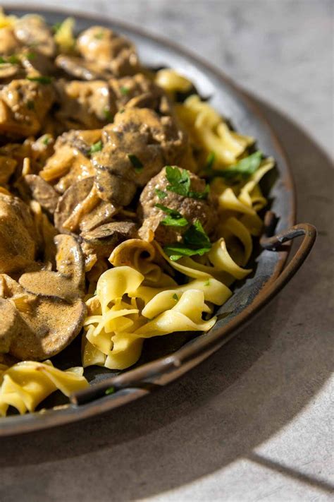 Meatball Stroganoff – Leite's Culinaria
