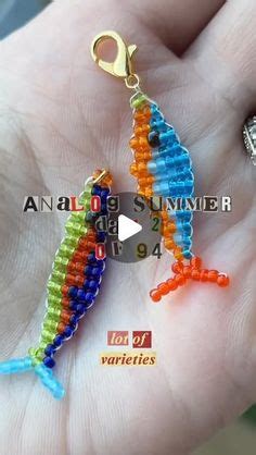 Image result for Bead Charm Fish Tutorial