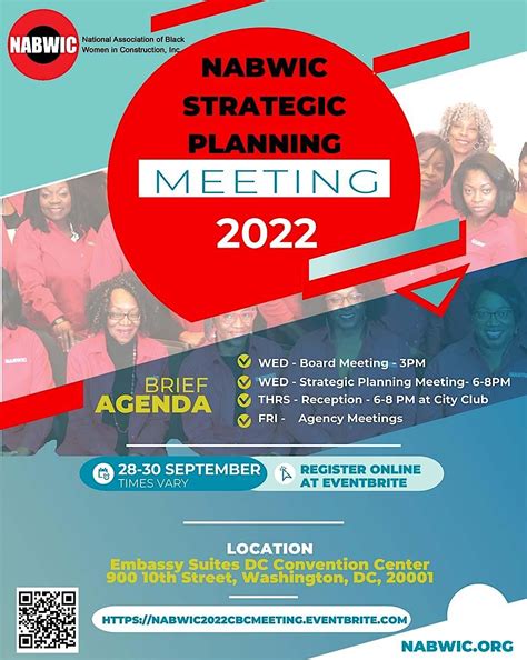 NABWIC 2023 Strategic Planning Meeting, Embassy Suites, Washington, 20 ...