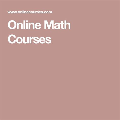 Math Online Courses 的图像结果