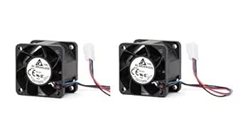 (2X) ExtraCoolilng Quiet Version Replacement Fans Compatible for ...