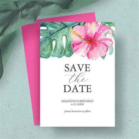 5 Beautiful Wedding Announcements Featuring Unique Watercolor Art ...