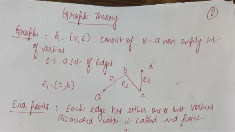 Graph Theory 1: Concepts of Graphs, Types, and Properties - Studocu