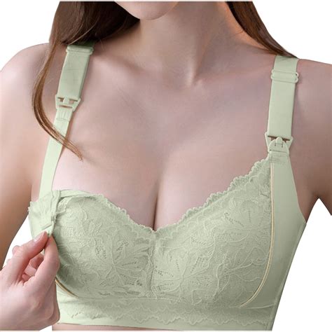 Breastfeeding Bras for Women Comfort Lightweight No Rims Maternity ...