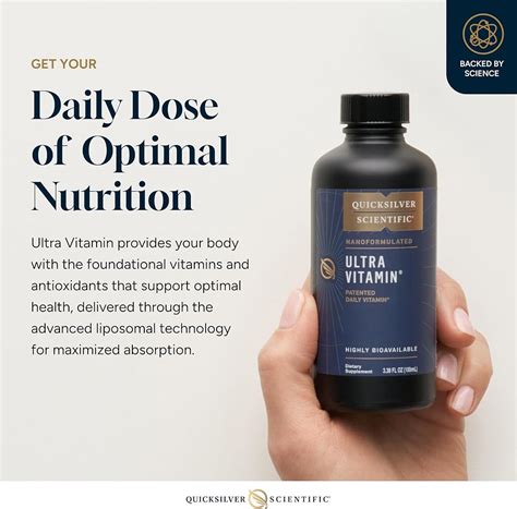 QuicksilverScientific Quicksilver Scientific Liposomal Ultra Vitamin ...