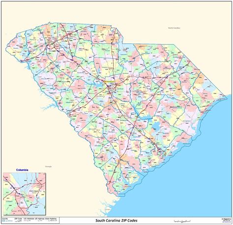 South Carolina Zip Code Map Pinewood, South Carolina ZIP Code United