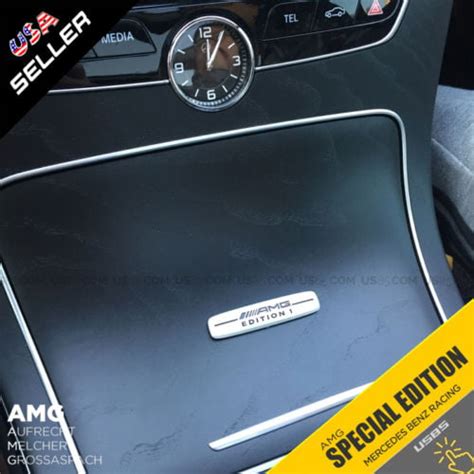 Buy Mercedes-Benz 3D AMG Edition Emblem Interior Decal Sticker Badge ...