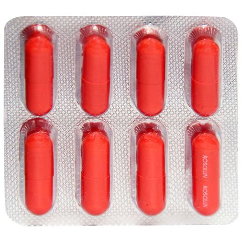 Roscillin 500 Capsule 8's Price, Uses, Side Effects, Composition ...
