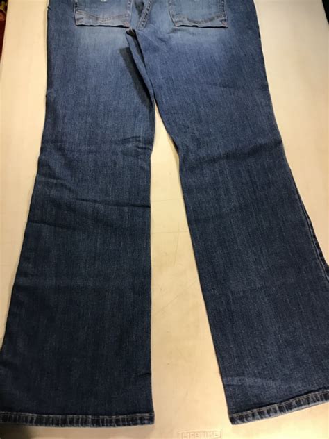 Tint Women Jeans Size 14 Wide Leg Mid Rise Medium Wash Blue Denim ...