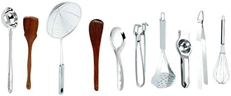 Buy Parage Handmade Wooden Non-Stick Serving and Cooking Spoon Kitchen ...