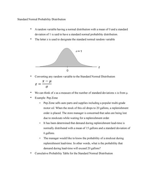 Image result for Standard Normal Probability Distribution