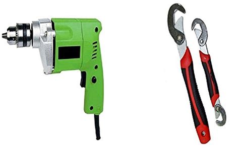 Buy Shopper52 New 10mm Powerful Drill Machine with Snap N Grip Wrench ...